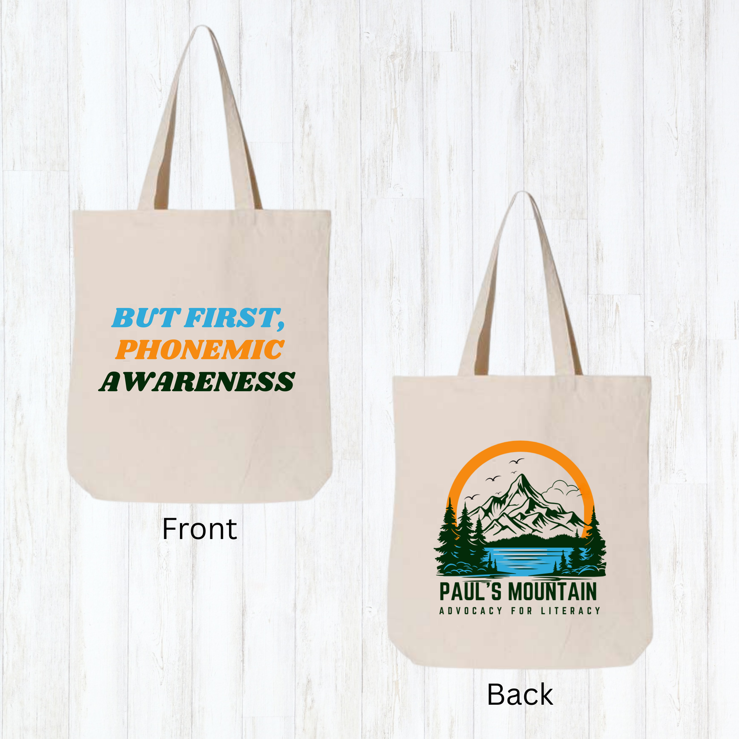 Paul's Mountain Tote Bag - Various Designs Available