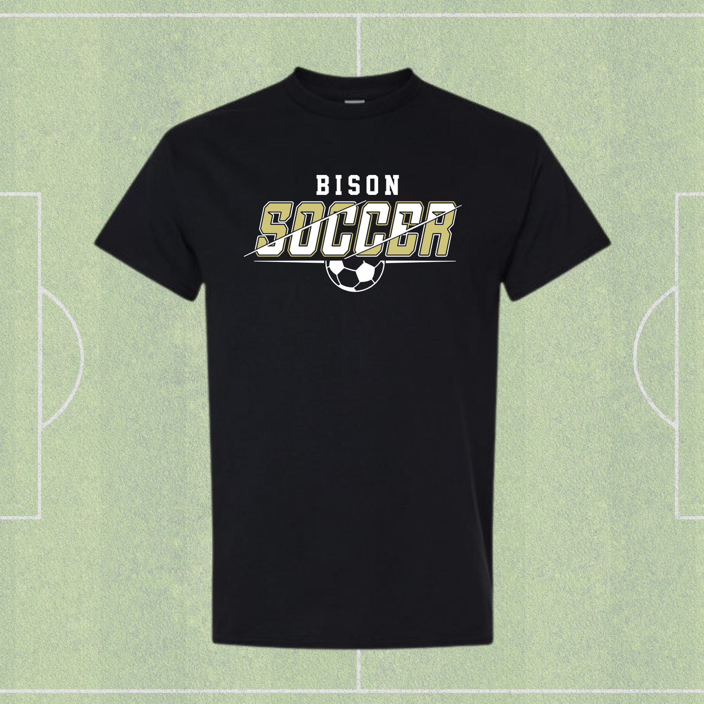 Bison Soccer Tee