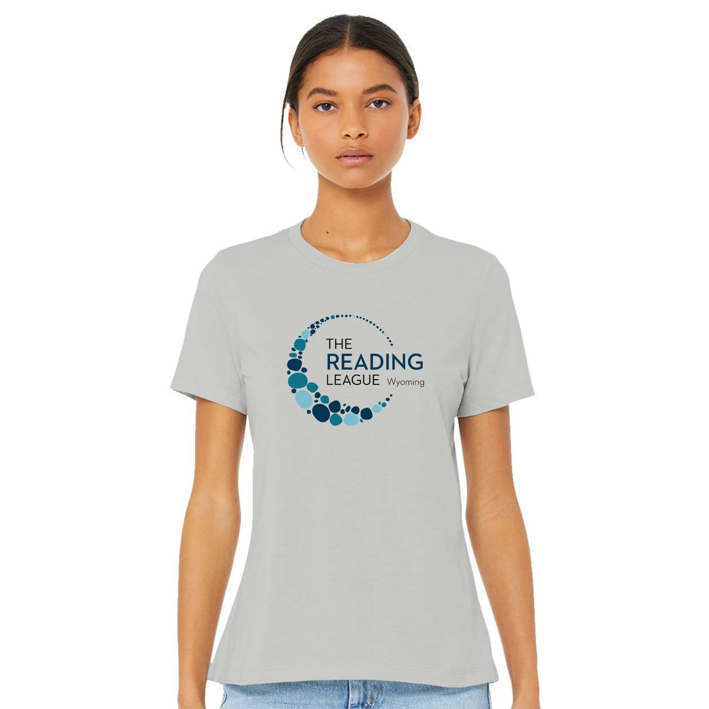 Bella + Canvas Womens Relaxed Fit Heather CVC Tee