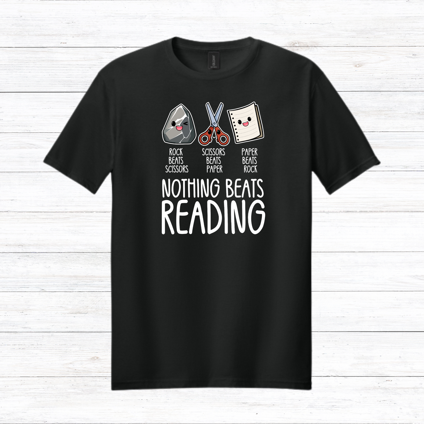 Rock, Paper, Reading - Various Styles and Colors Available