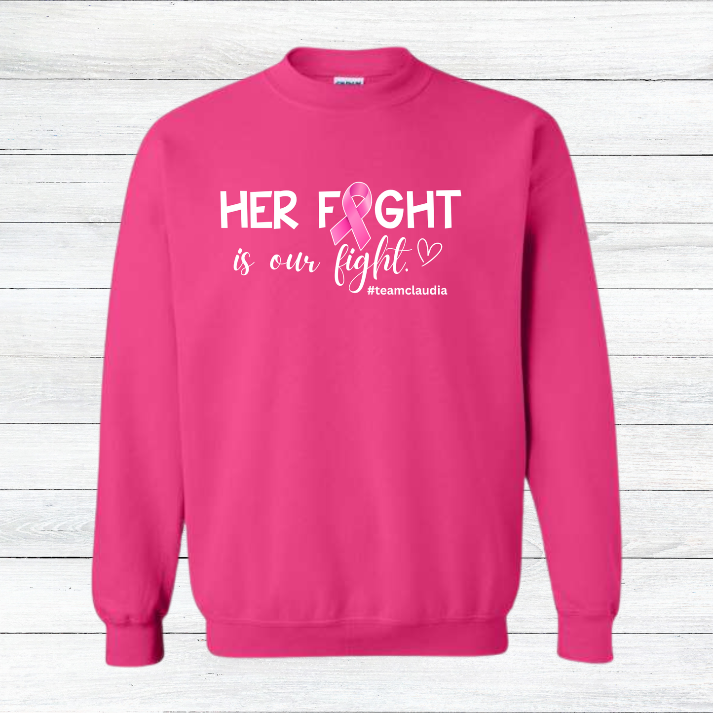 #TeamClaudia Crewneck - Various Colors Available