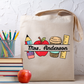 Teach, Sip, Repeat Tote