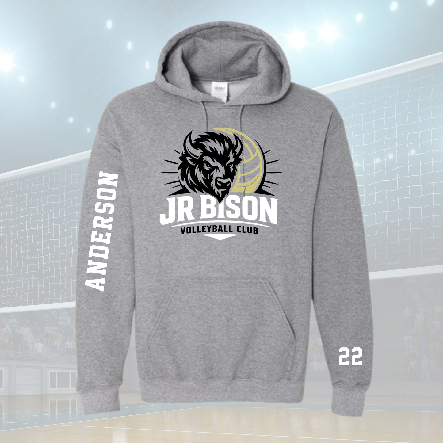 Junior Bison Logo (Graphite) - Various Styles Available