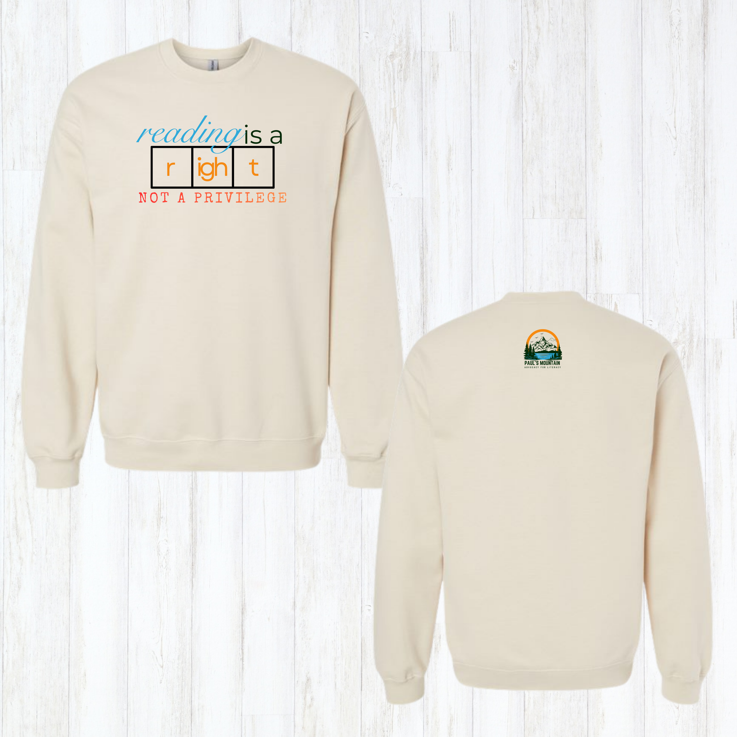 Reading is a Right - Crewneck