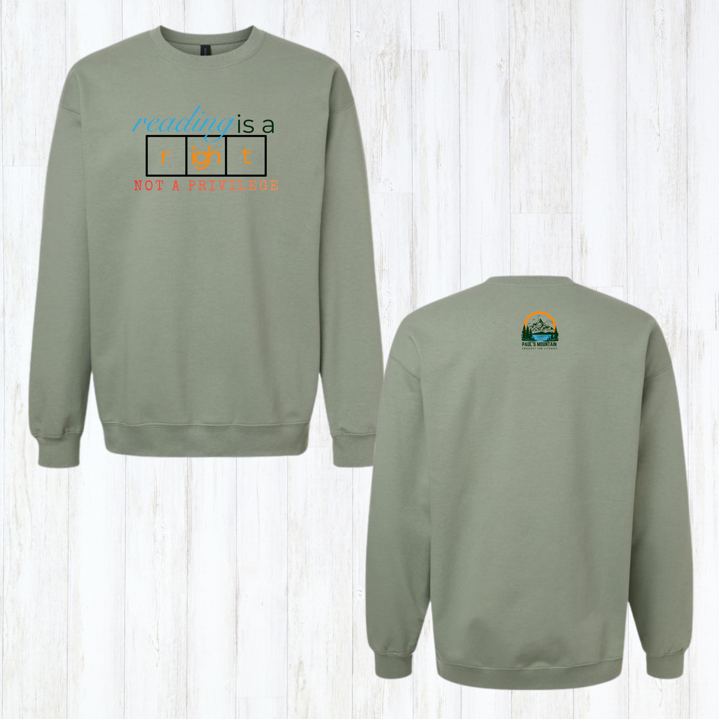Reading is a Right - Crewneck