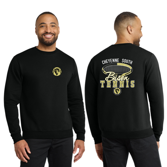 Bison Tennis Crewneck Sweatshirt
