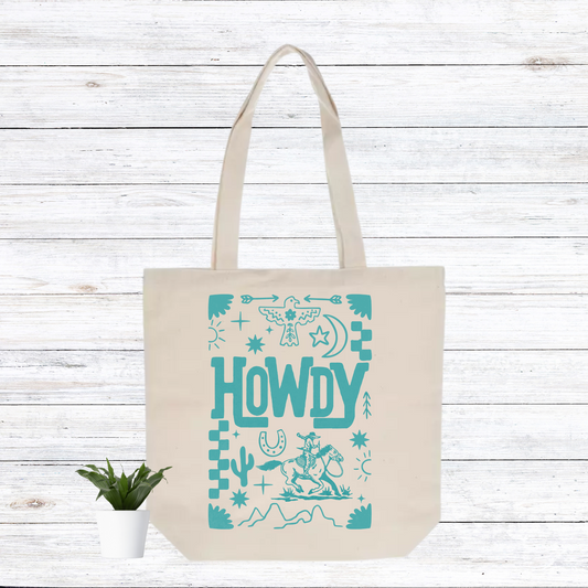 Howdy Tote - Various Colors Available