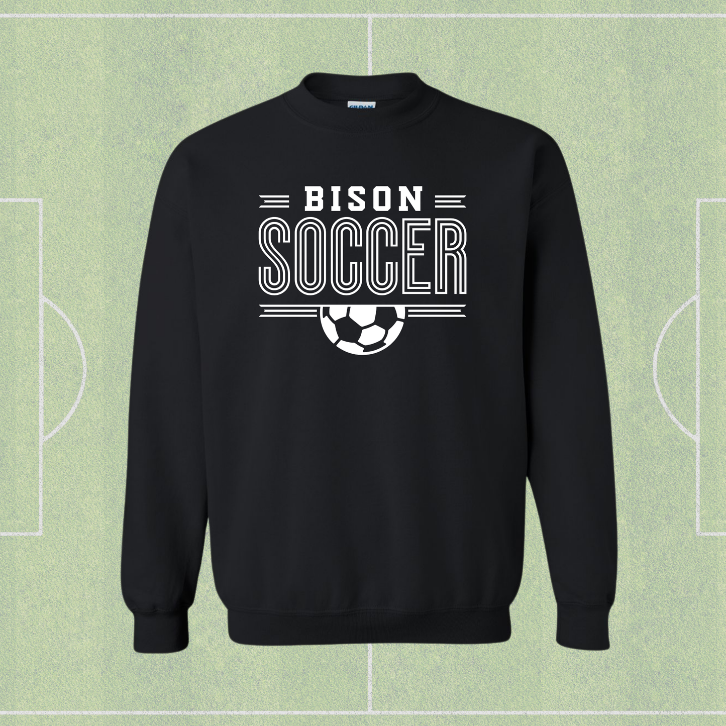 Goal Line - Crewneck Sweatshirt