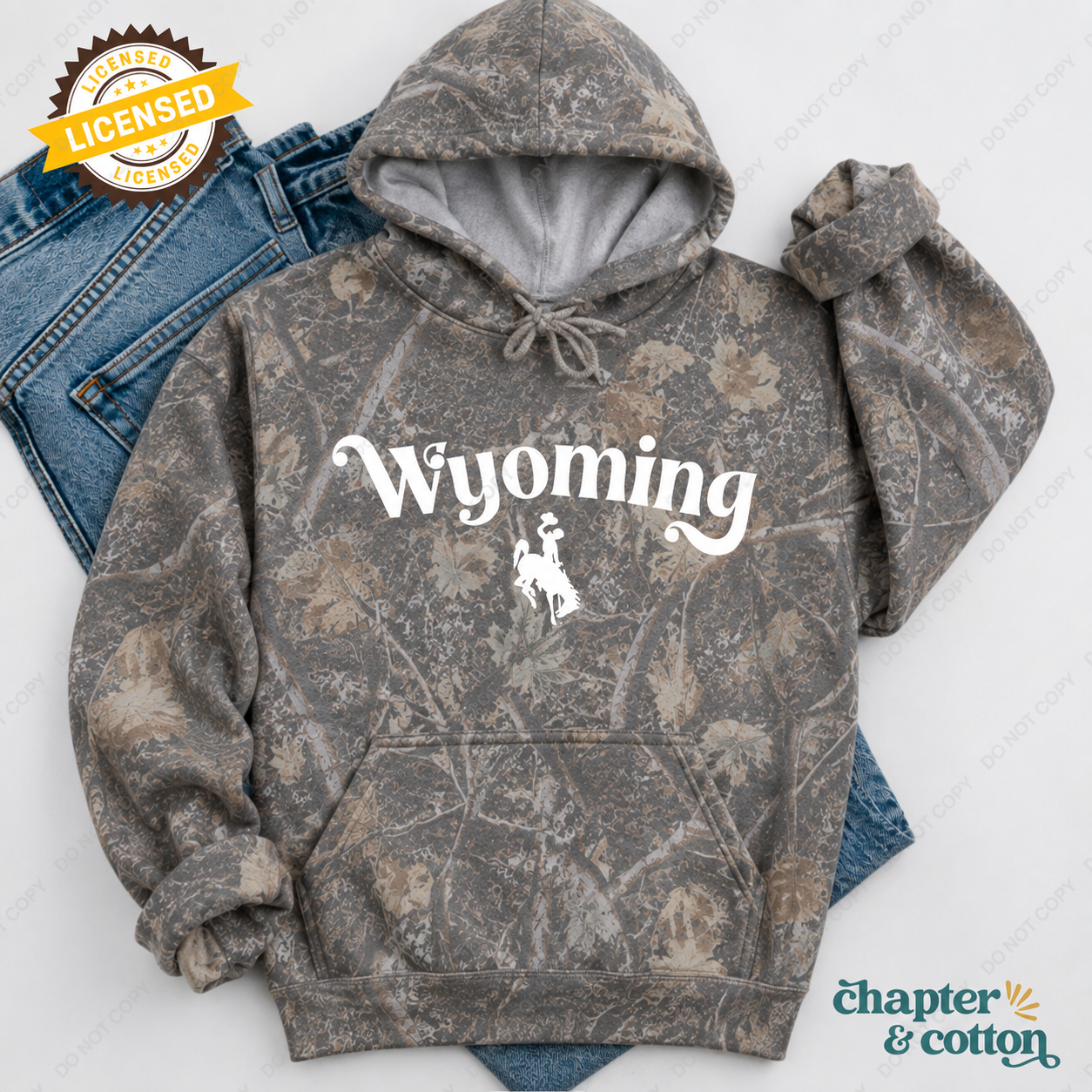 Retro Wyoming - Deadwood Camo