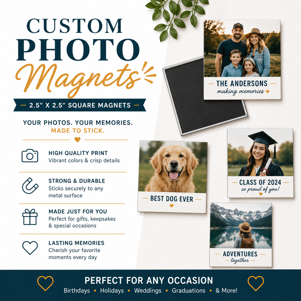 Custom Photo Magnets