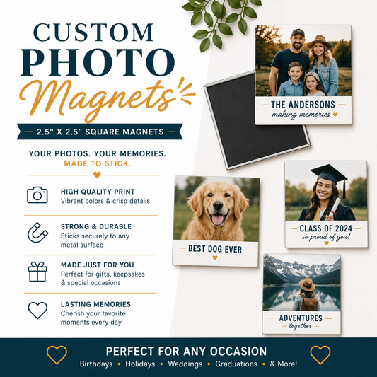 Custom Photo Magnets