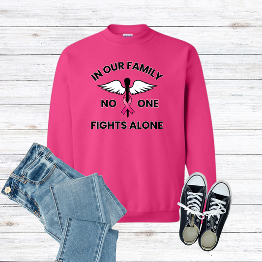 No One Fights Alone Crewneck