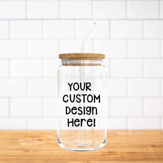 Custom Glass Tumbler