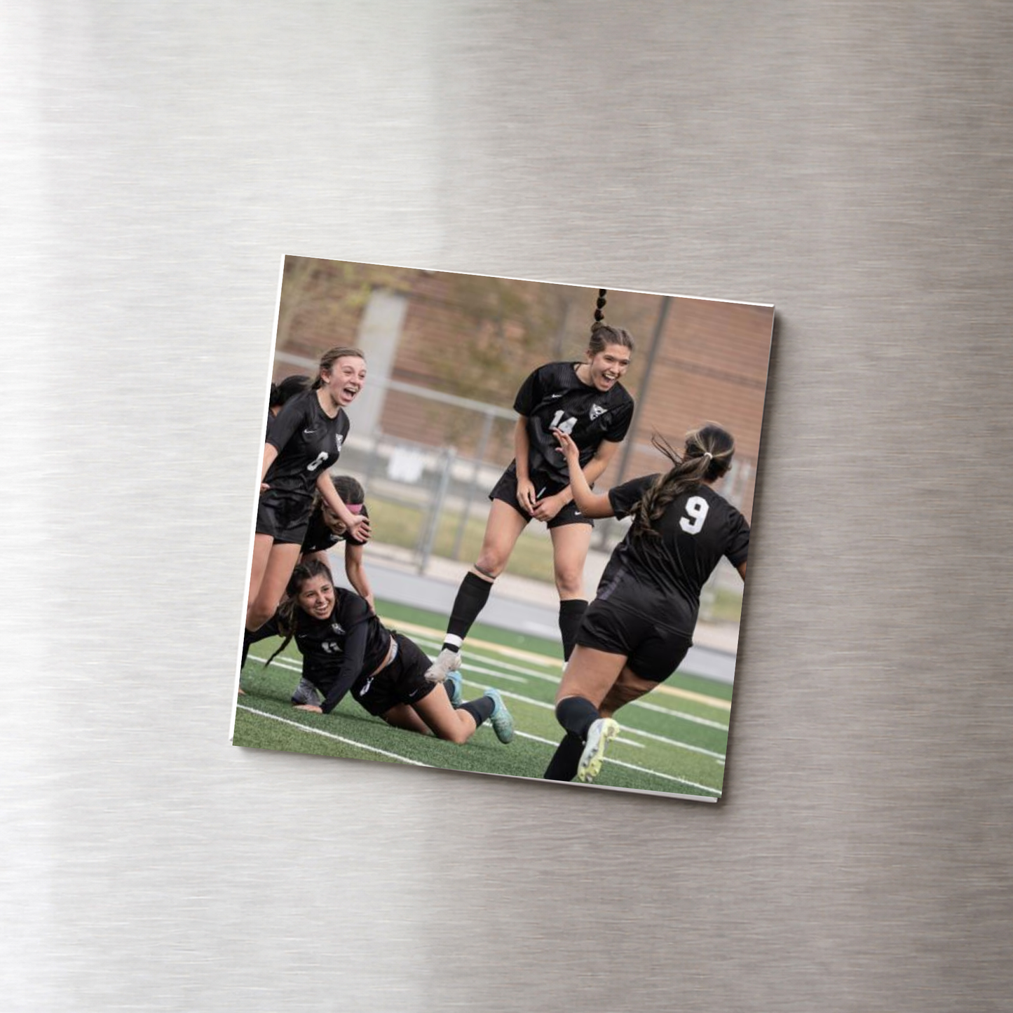 Custom Soccer Memories Photo Magnets