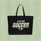 Bison Soccer Jumbo Tote