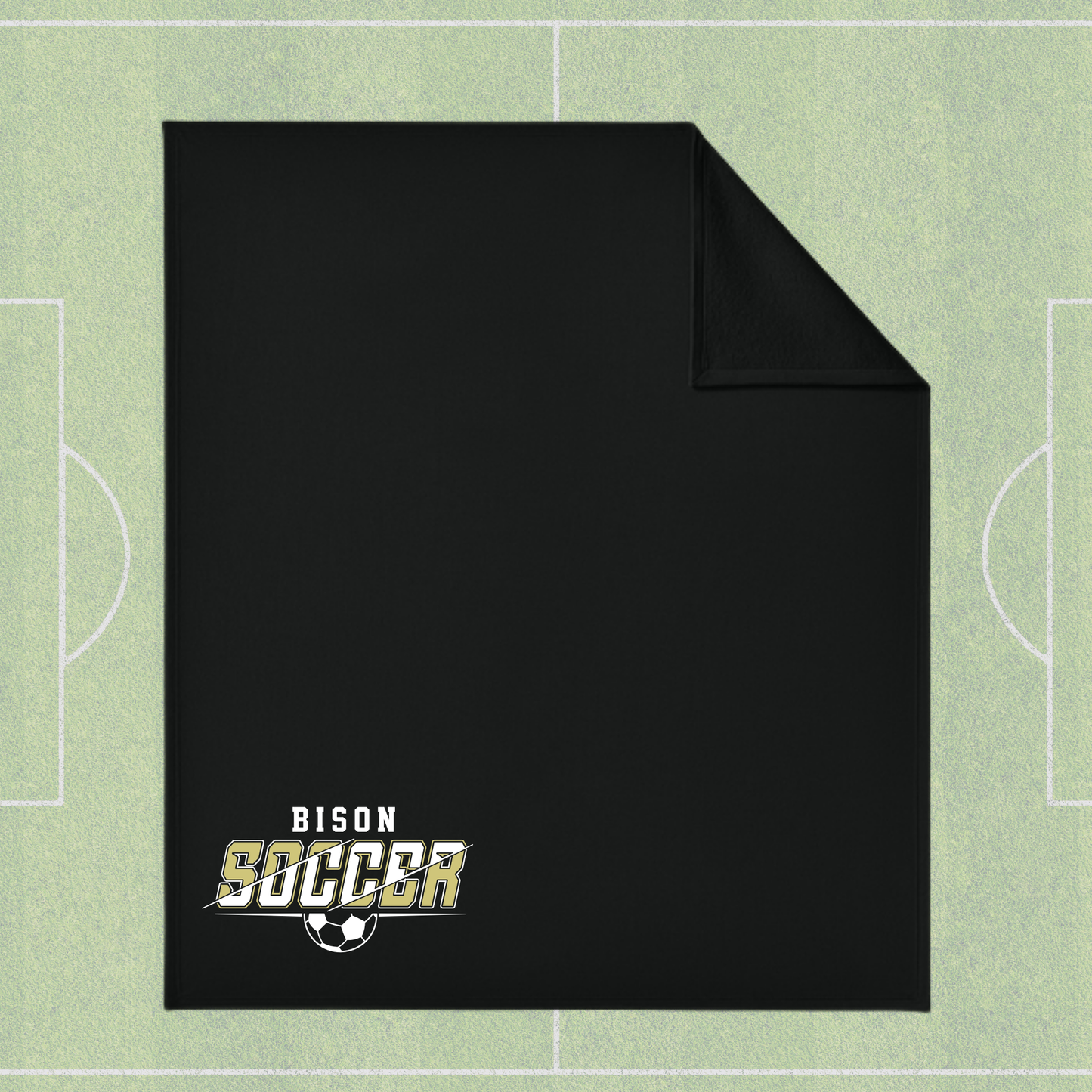 Bison Soccer Blanket