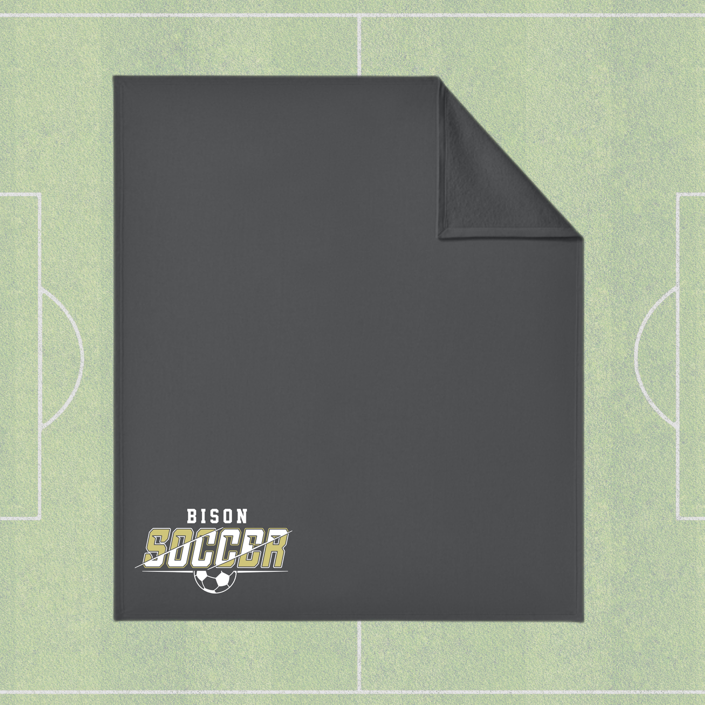 Bison Soccer Blanket