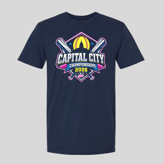 Pink Capital City Championships Tee