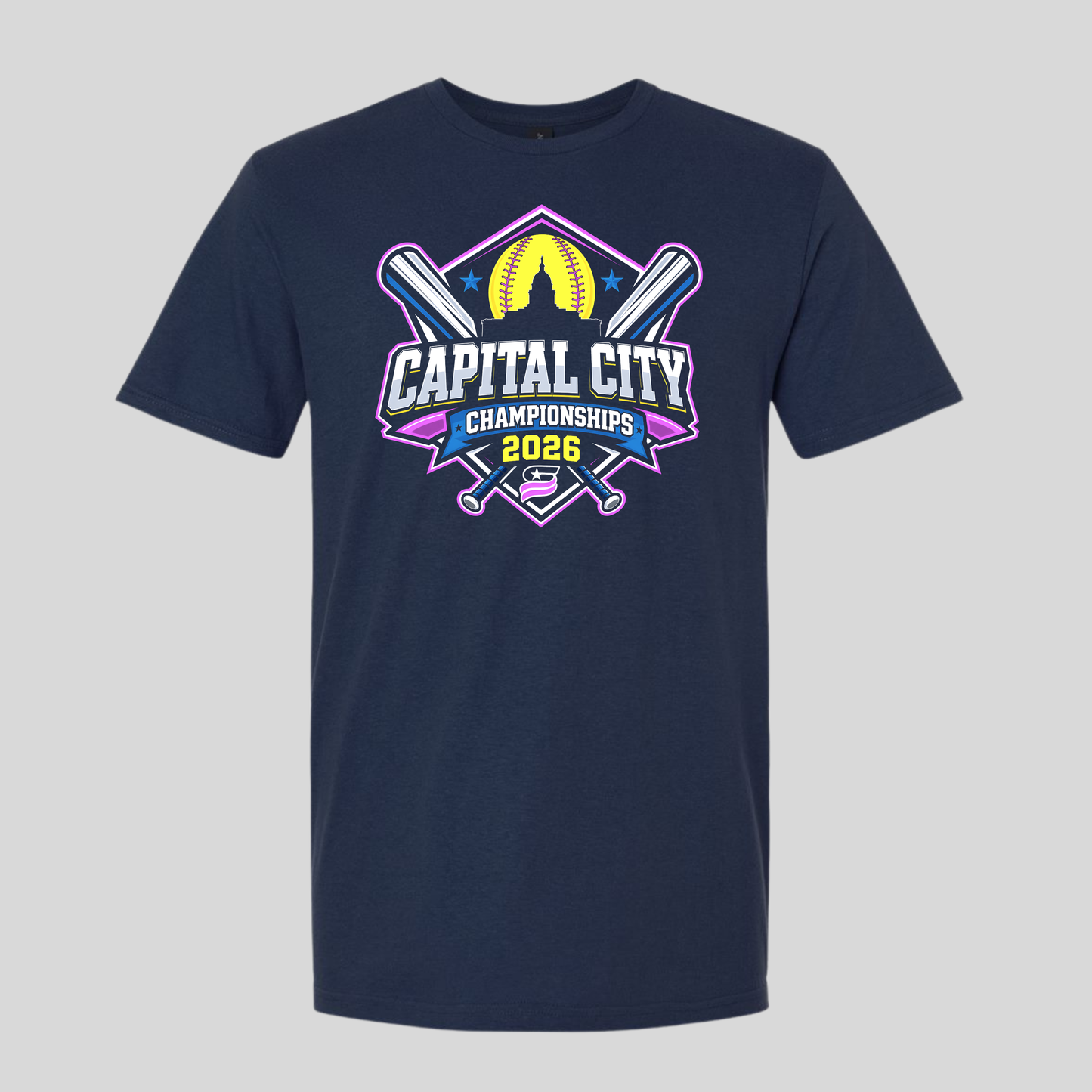 Purple Capital City Championships Tee