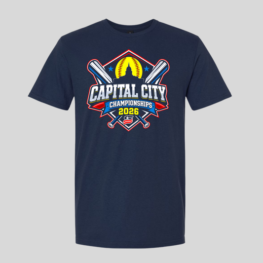 Red Capital City Championships Tee