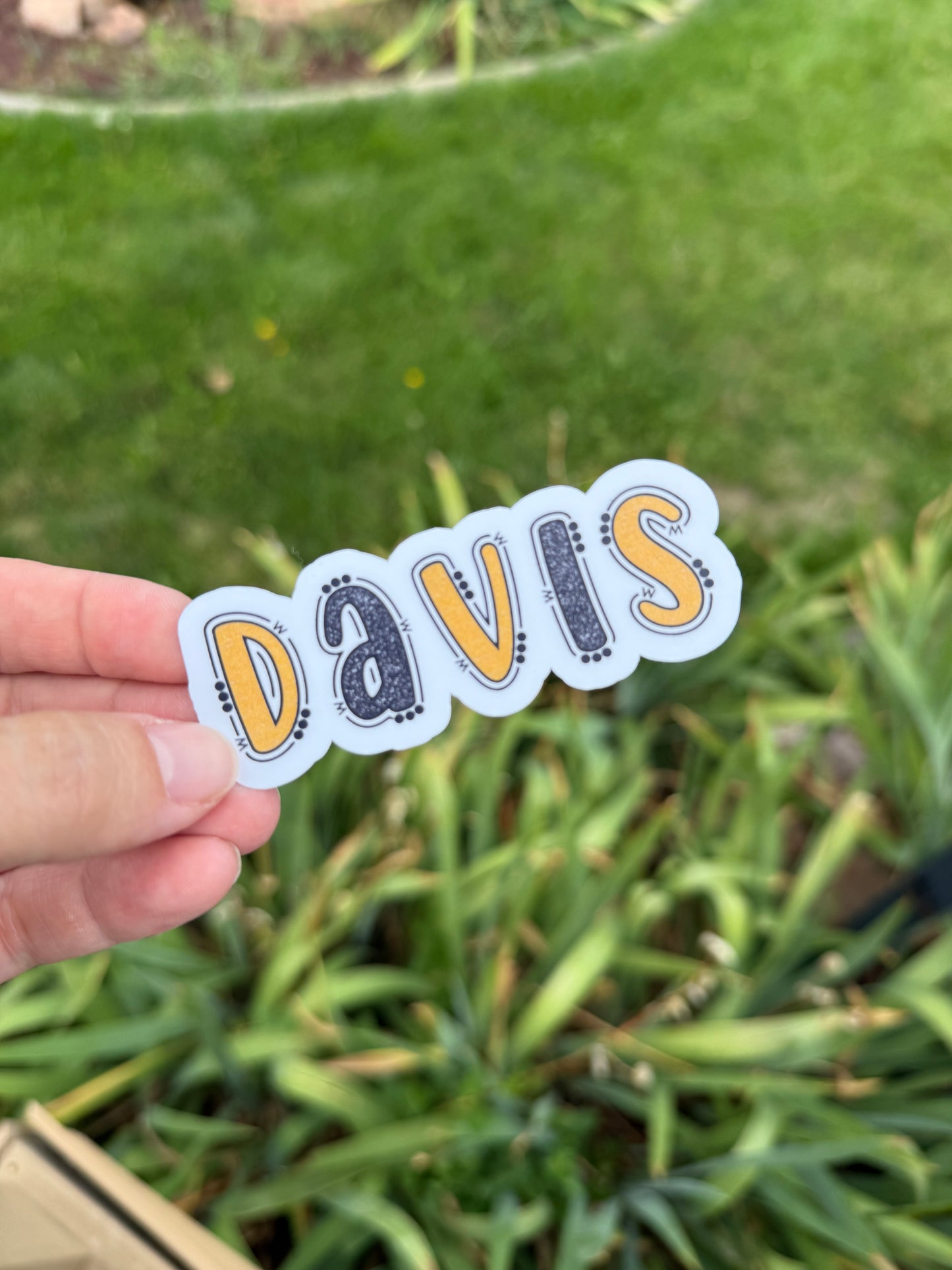 Davis Spirit Stickers