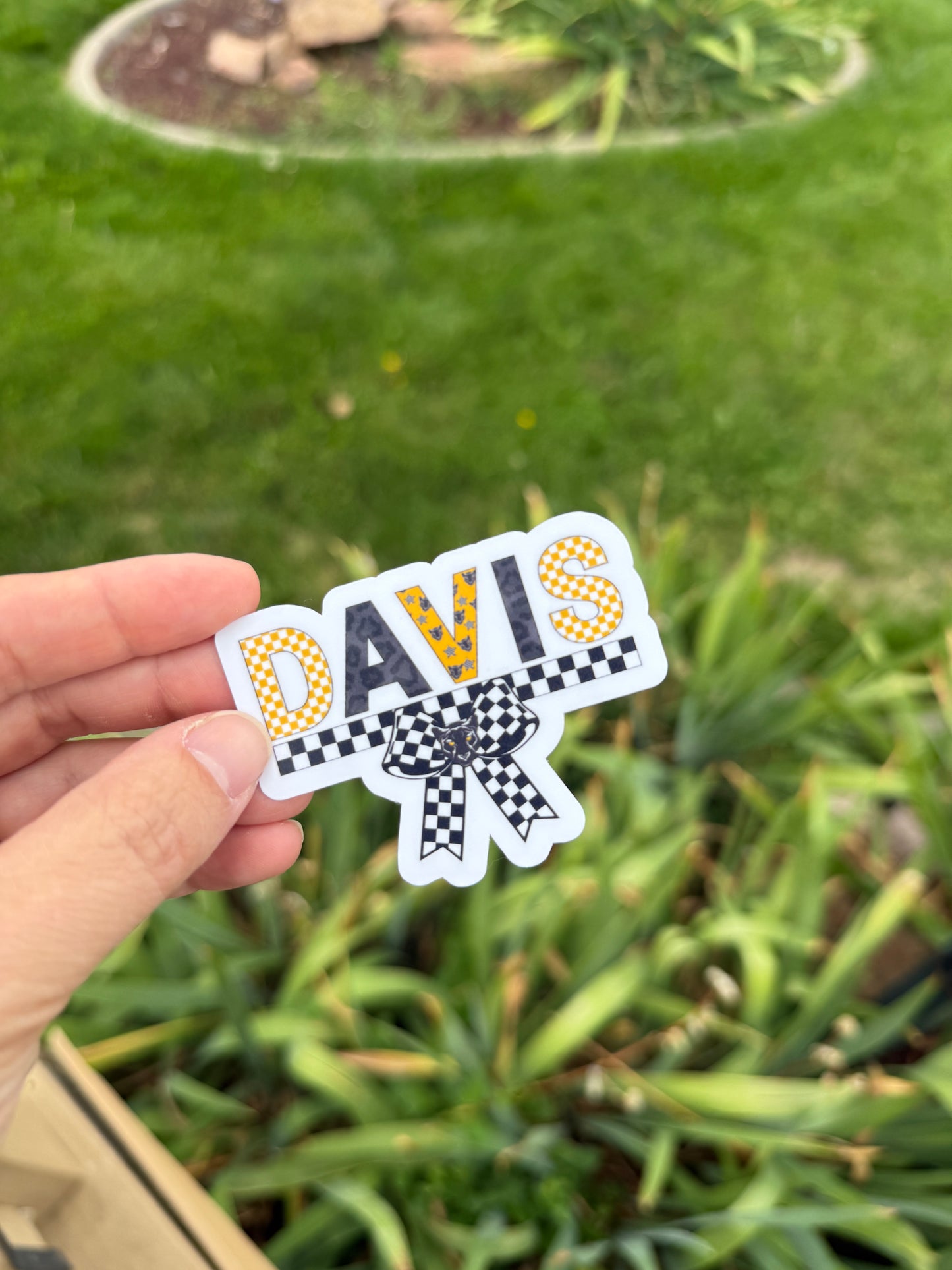 Davis Spirit Stickers