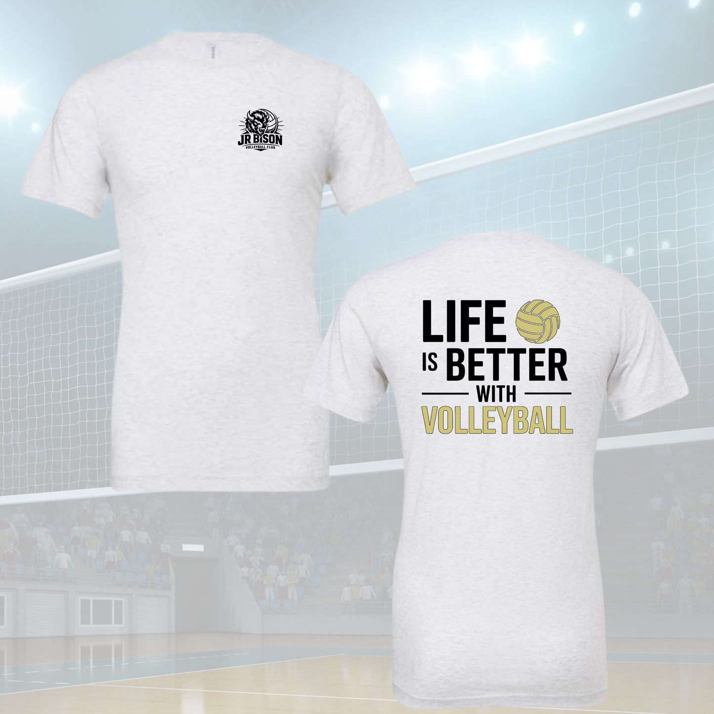 Life is Better (Ash Gray) - Various Styles Available