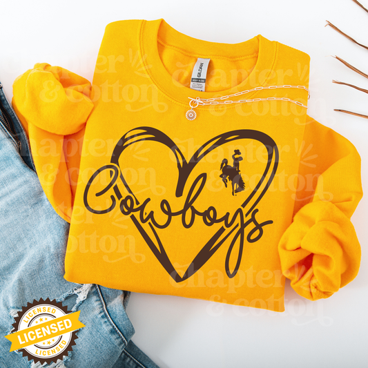 Heart Cowboys - Gold