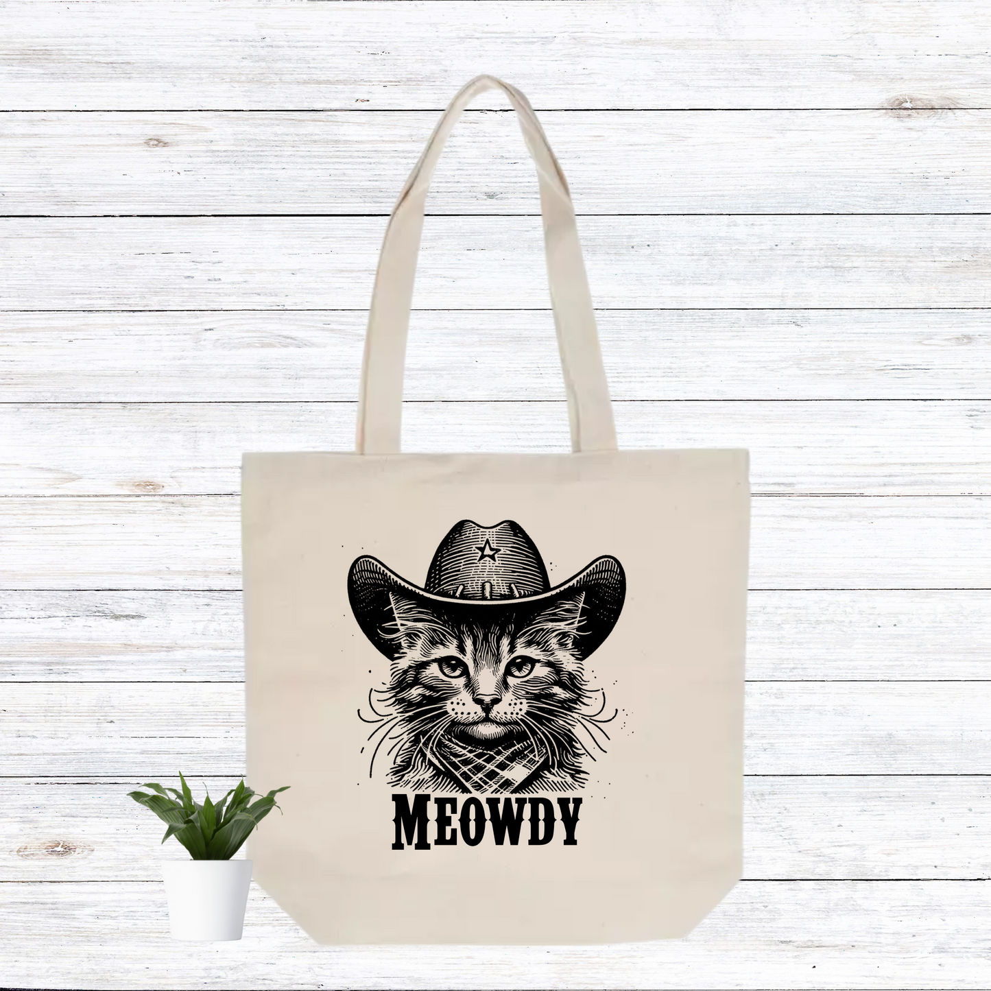 Meowdy Tote