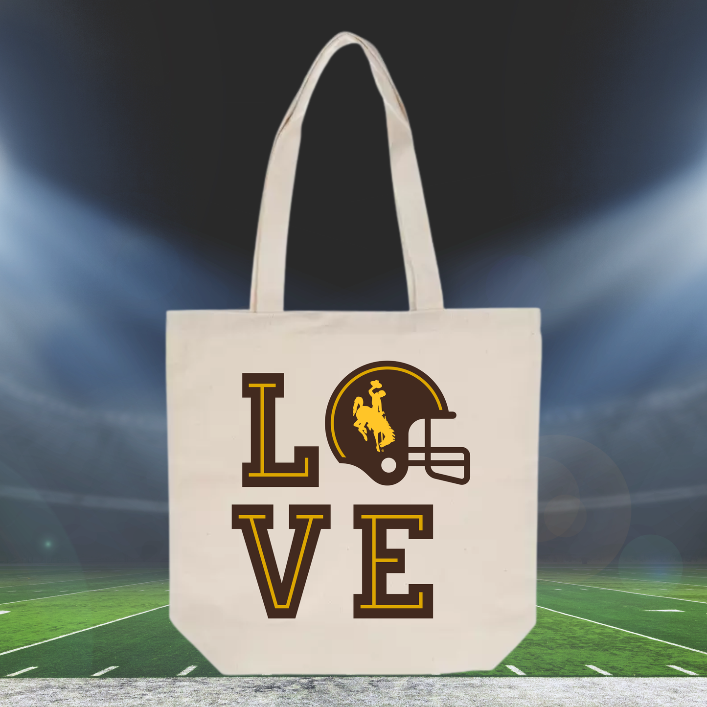 UW Football Love Tote