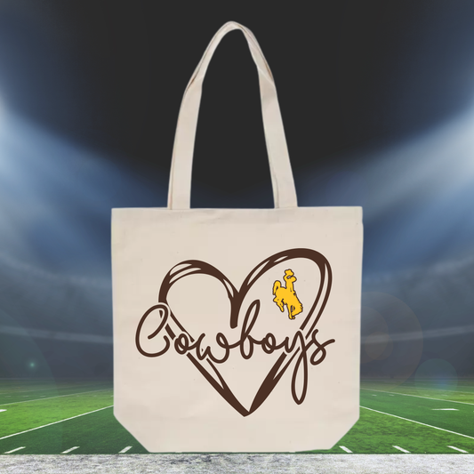 Heart Cowboys Tote