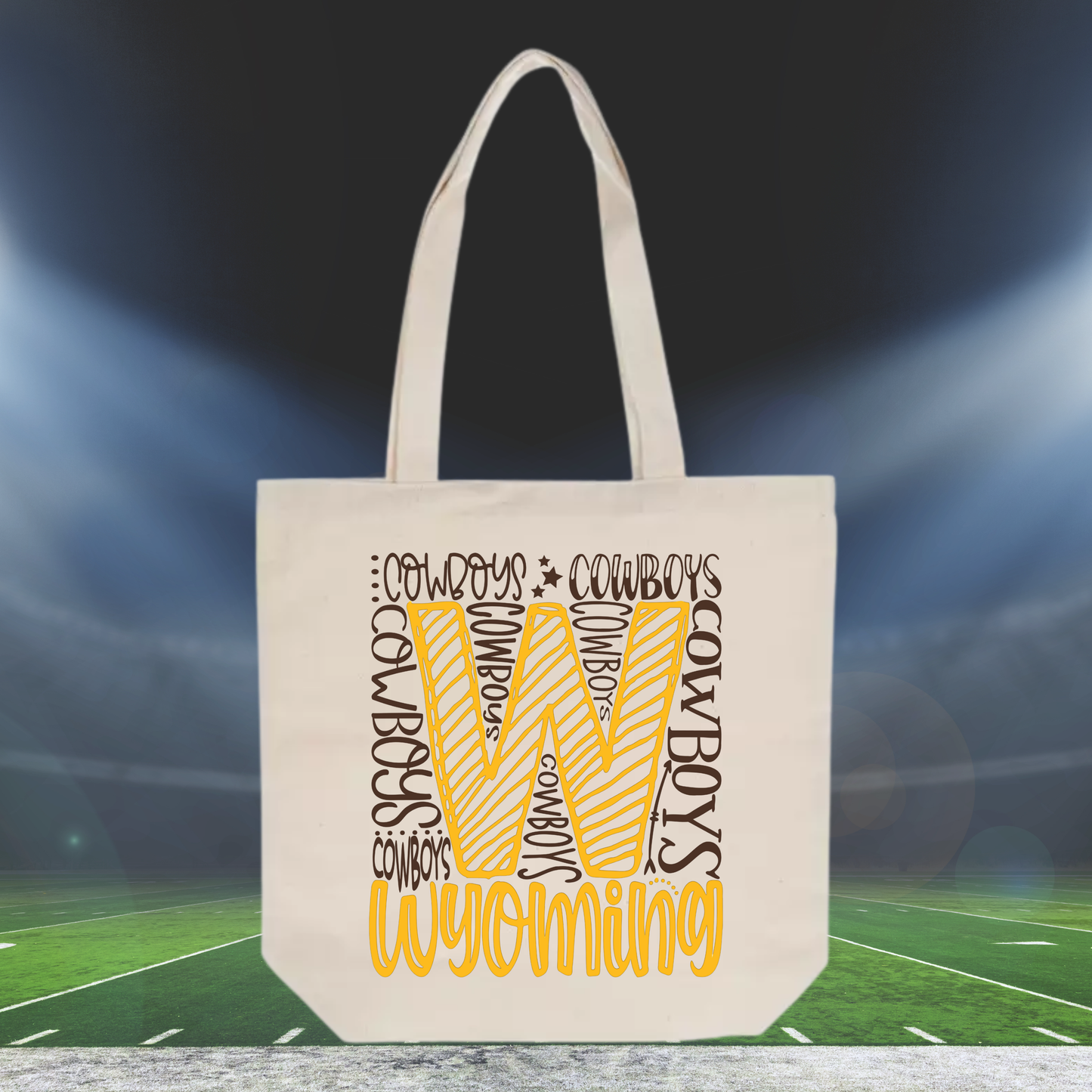 Cowboy Sketches Tote