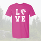 Bison L.O.V.E - Available in Gray or Pink